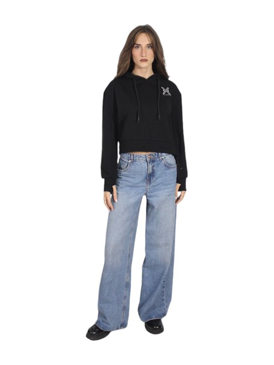 John Richmond John Richmond Felpa q-roa-33989 Nero Regular Fit