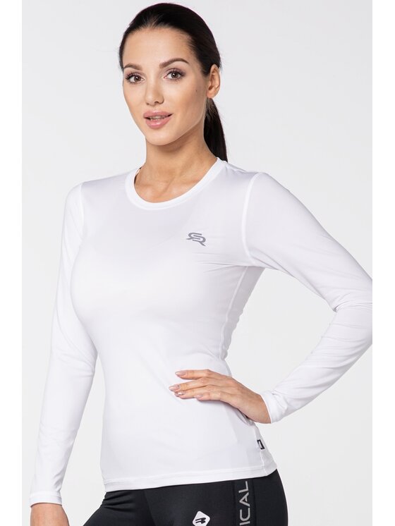 ROUGH RADICAL ROUGH RADICAL Koszulka techniczna EFFICIENT Biały Slim Fit