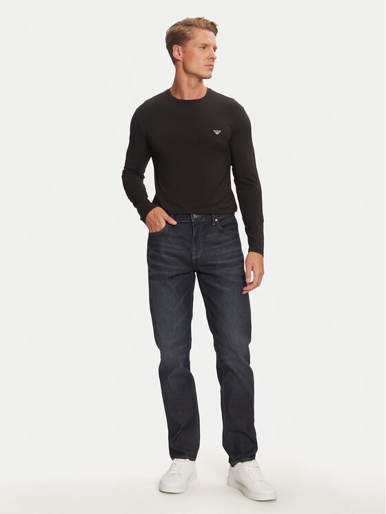 Emporio Armani Underwear Emporio Armani Underwear Hosszú ujjú 111984 4F511 00020 Fekete Regular Fit