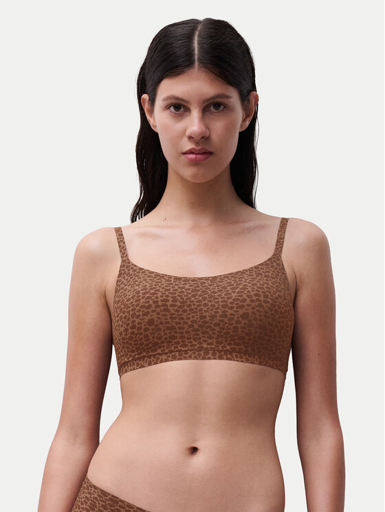 Chantelle Chantelle Biustonosz top Soft Stretch C11D20 Brązowy