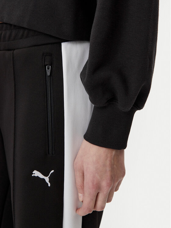 Puma Puma Pulóver Ess 629746 Fekete Relaxed Fit