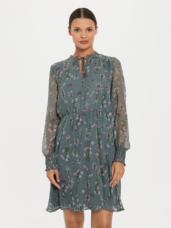 ONLY ONLY Kleid für den Alltag Tessa Eliza 15303601 Grün Regular Fit