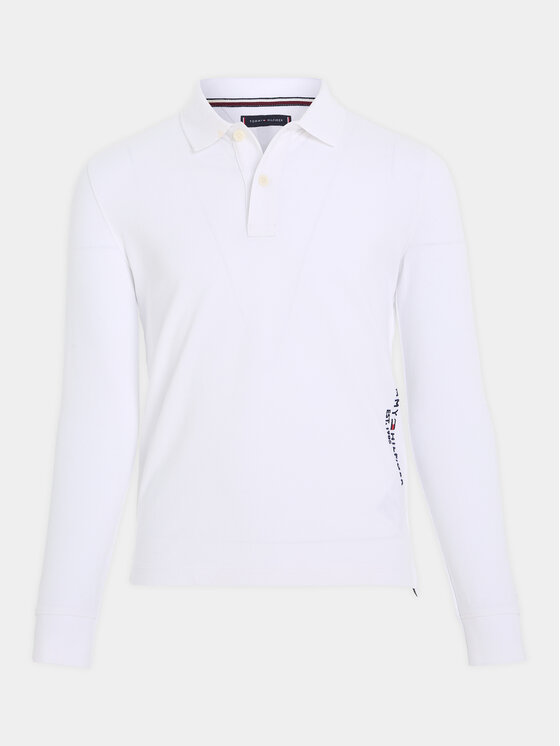 All white tommy hilfiger shirt online