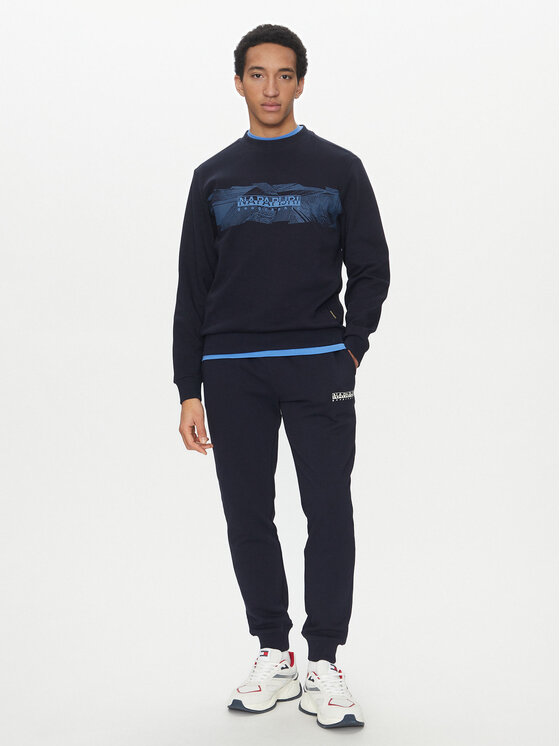 Napapijri Napapijri Sweatshirt B-Vanni NP0A4IC8 Dunkelblau Regular Fit
