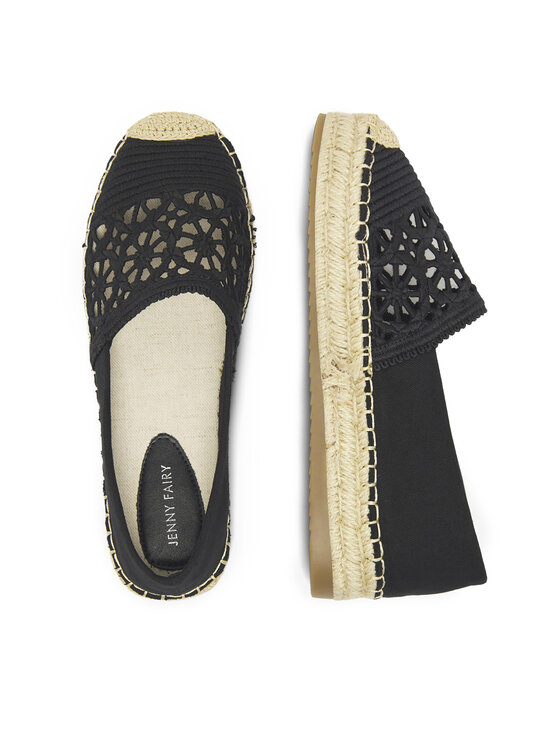 Jenny Fairy Jenny Fairy Espadrile WSS21119-01 Negru