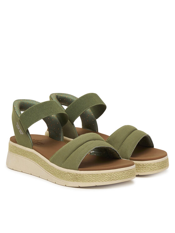 Skechers Skechers Sandały BOBS Sun Ray 114413/OLV Zielony