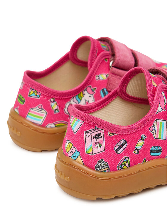 Froddo Froddo Kapcie Barefoot Canvas G1700440-10 S Różowy