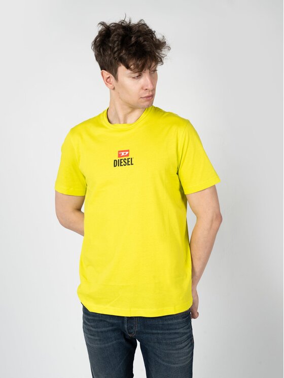 Diesel Diesel T-Shirt A11184-RGRAI-5JE Κίτρινο Regular Fit