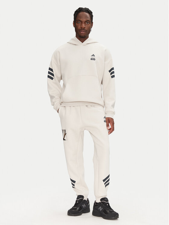adidas adidas Долнище анцуг Star Wars The Mandalorian™ JI5723 Бежов Regular Fit