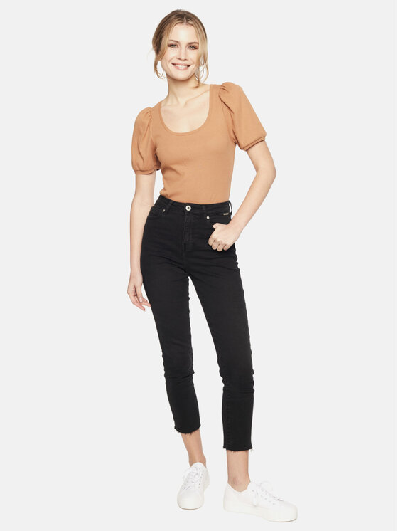 L’AF L’AF Jeansy Hana Czarny Regular Fit