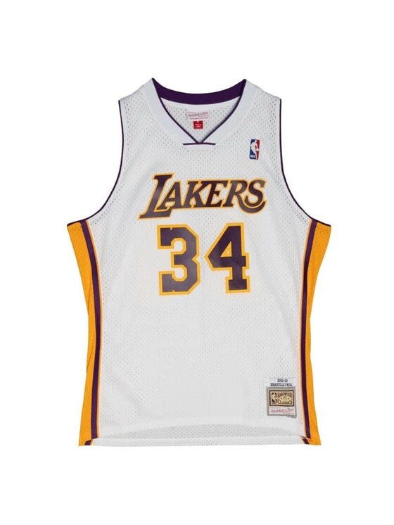 Mitchell & Ness Mitchell & Ness Smanicato ALTERNATE JERSEY LAKERS 2002 SHAQUILLE O`NEAL Bianco Regular Fit
