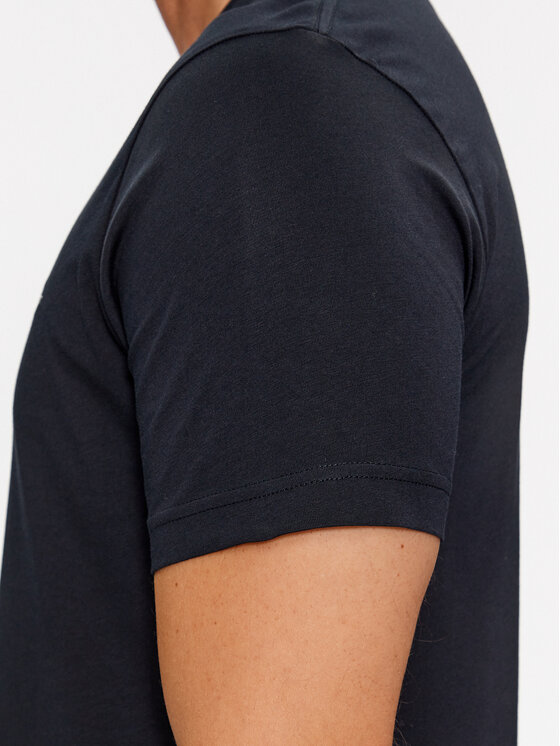 Gant Gant T-shirt Shield 2003186 Crna Slim Fit