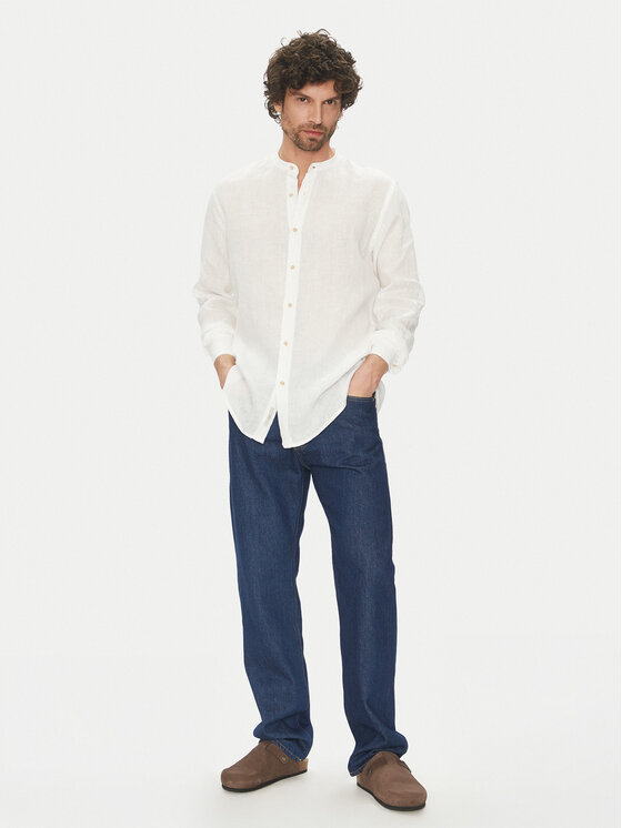 Liu Jo Liu Jo Πουκάμισο QA5098 T4359 11001 Λευκό Regular Fit