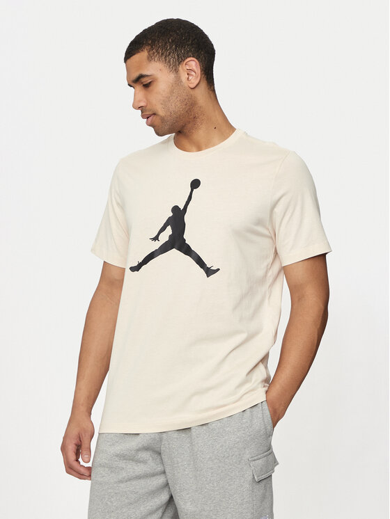 Nike Tricou CJ0921 Bej Regular Fit