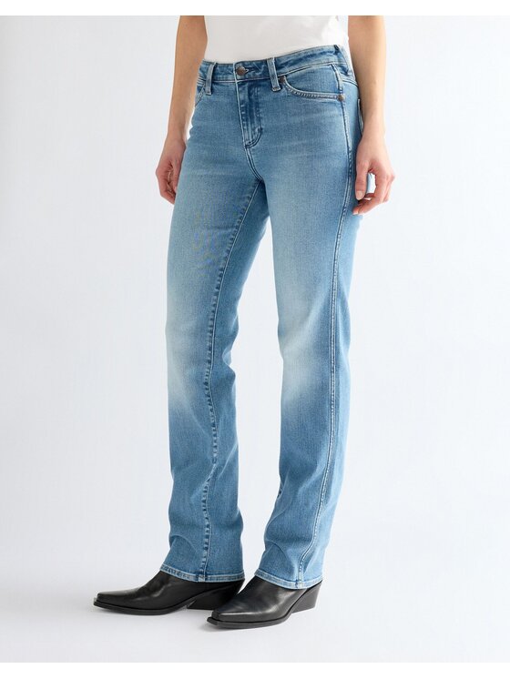 Wrangler Wrangler Jeansy STRAIGHT Niebieski Straight Leg