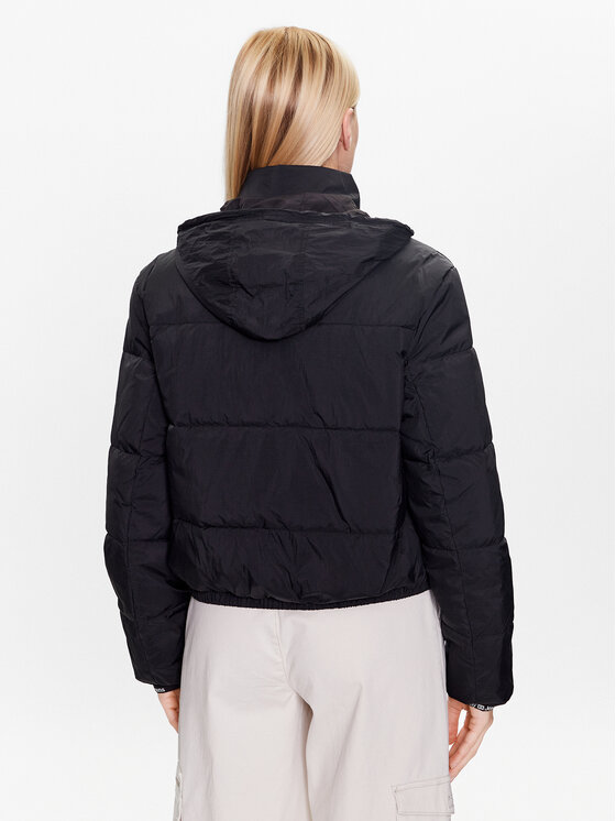 Tommy Jeans Tommy Jeans Übergangsjacke DW0DW16100 Schwarz Regular Fit