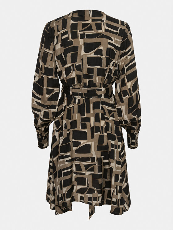 Kaffe Kaffe Повсякденна сукня Tanya 10508240 Чорний Regular Fit
