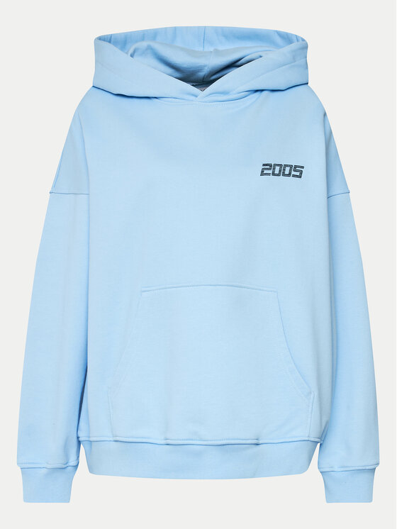 2005 2005 Bluză Unisex Basic Albastru Regular Fit