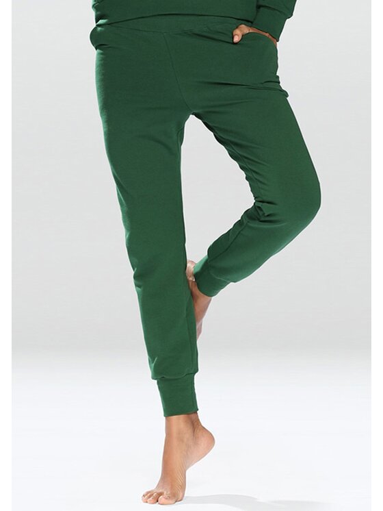 DKaren Sport DKaren Sport Spodnie dresowe Seattle Zielony Classic Fit