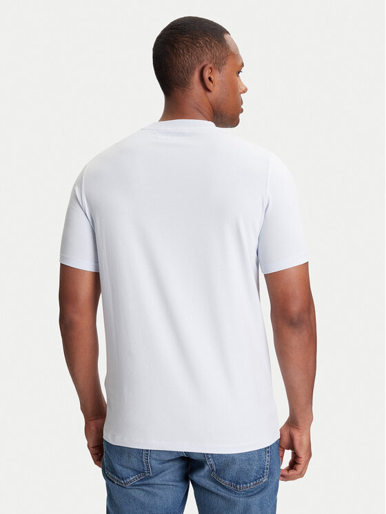 KARL LAGERFELD KARL LAGERFELD T-krekls 755750 553221 Balts Regular Fit