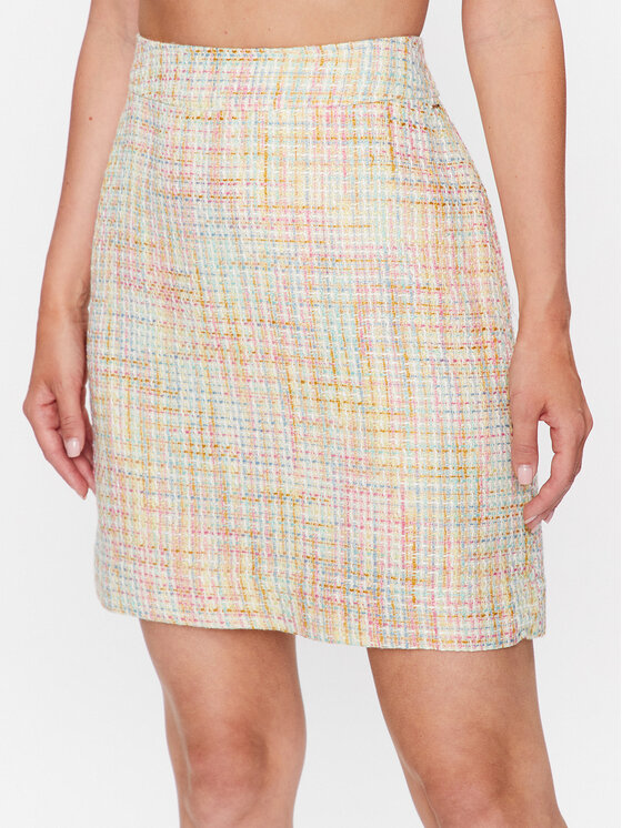 JOOP! Sukňa 30035995 Écru Slim Fit