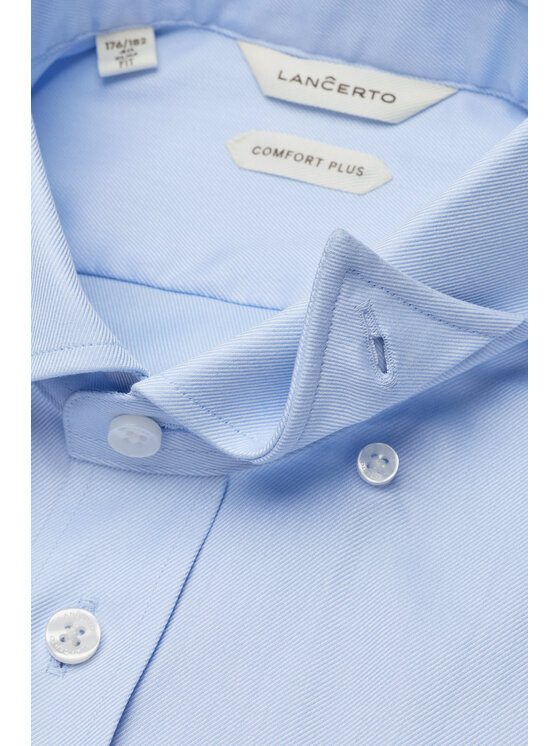 Lancerto Lancerto Koszula Adelisa KO073226000008 Niebieski Slim Fit