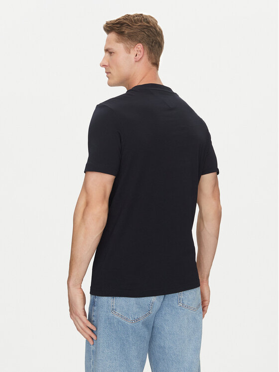 Tommy Hilfiger Tommy Hilfiger Póló Stack MW0MW38622 Sötétkék Regular Fit