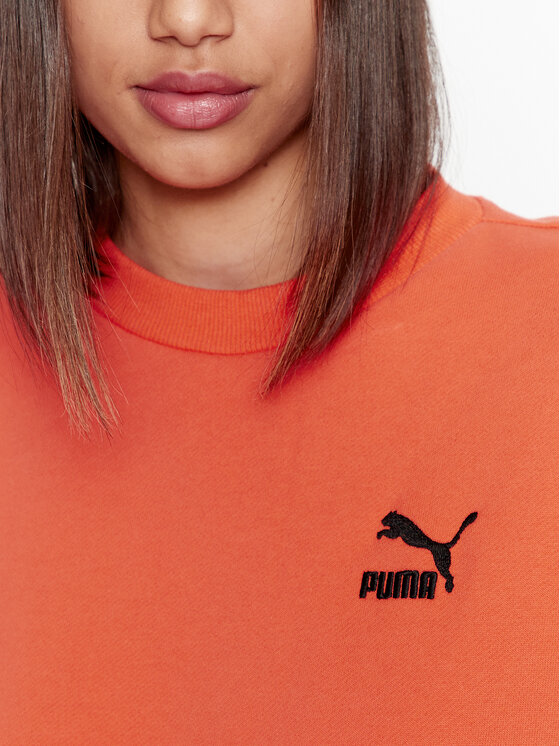 Orange puma sweatshirt store