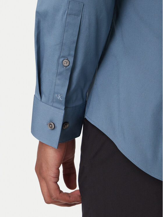 Calvin Klein Calvin Klein Cămașă Essentials LV019EU037 Albastru Slim Fit