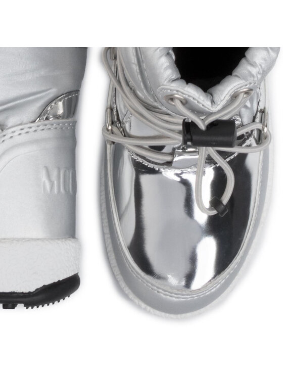 Moon Boot Moon Boot Μπότες Χιονιού Girl Soft Wp 34051700003 Ασημί