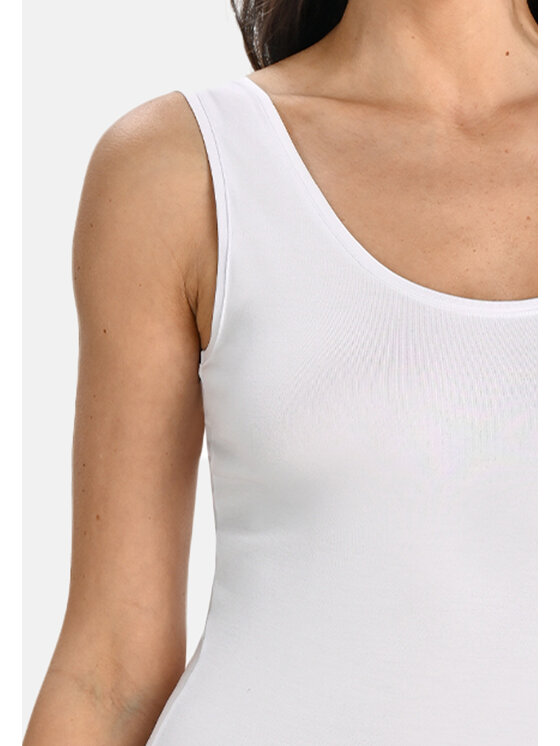 Teyli Teyli Body 637 Biały Regular Fit