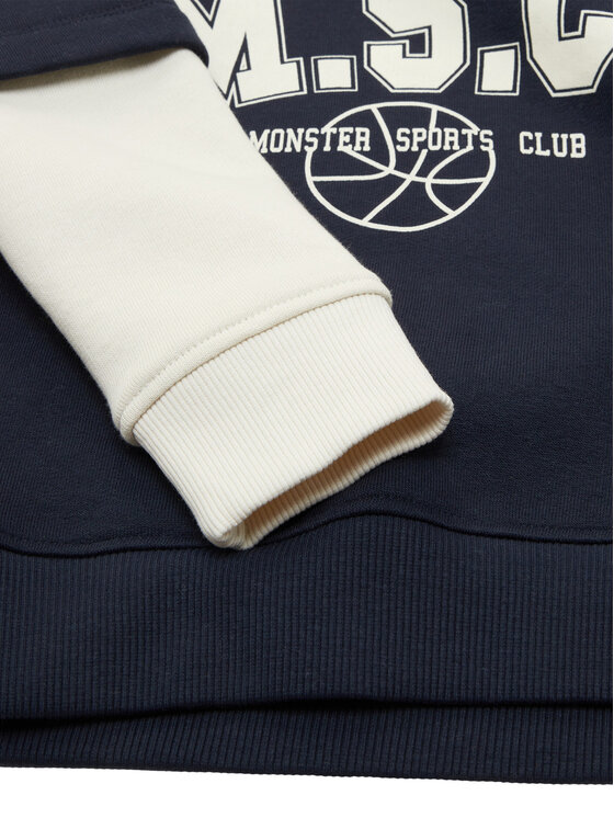 Tom Tailor Tom Tailor Majica dugih rukava 1037617 Tamnoplava Regular Fit