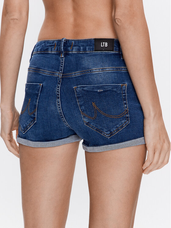 Pantaloncini di jeans Judie 60136 14946 Blu Slim