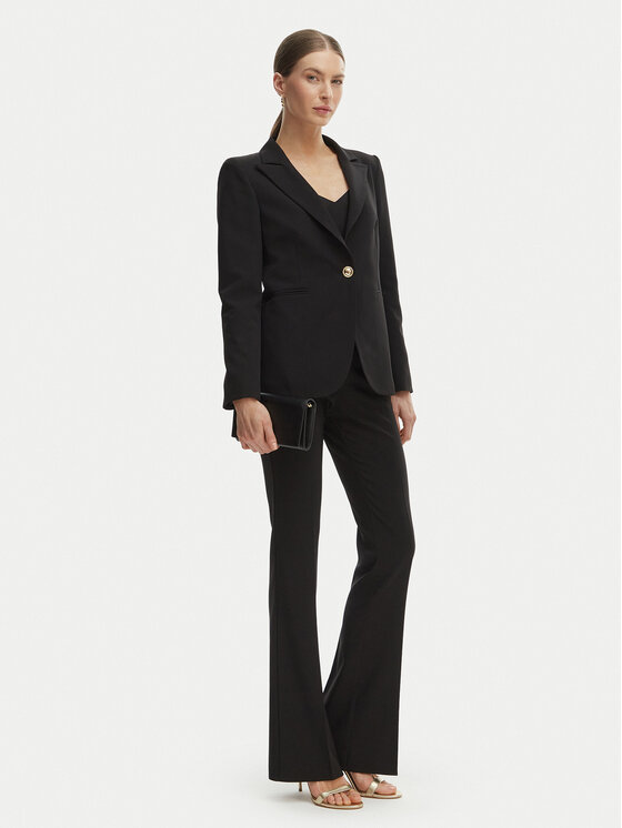 Rinascimento Rinascimento Sacou CFC0128640003 Negru Regular Fit