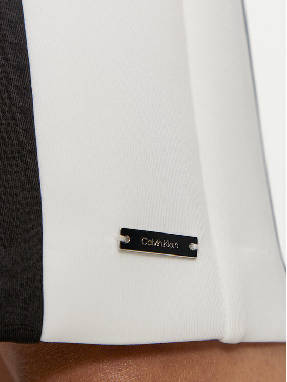 Calvin Klein Calvin Klein Vsakodnevna obleka K20K207469 Črna Slim Fit