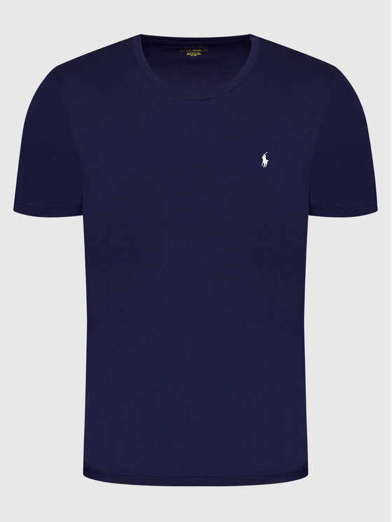 Tシャツ・カットソー POLO RALPH LAUREN Men T Shirts 714844756002 02 Polo Ralph Lauren T-shirt Sle 714844756002 Blu scuro Regular
