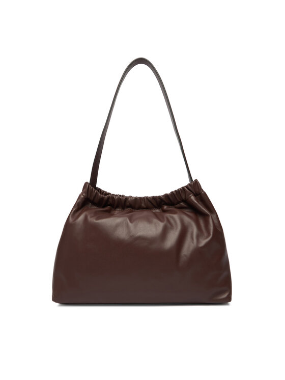 Tommy Hilfiger Tommy Hilfiger Ročna torba Soft Leather Shoulder Bag AW0AW18307 Bordo rdeča