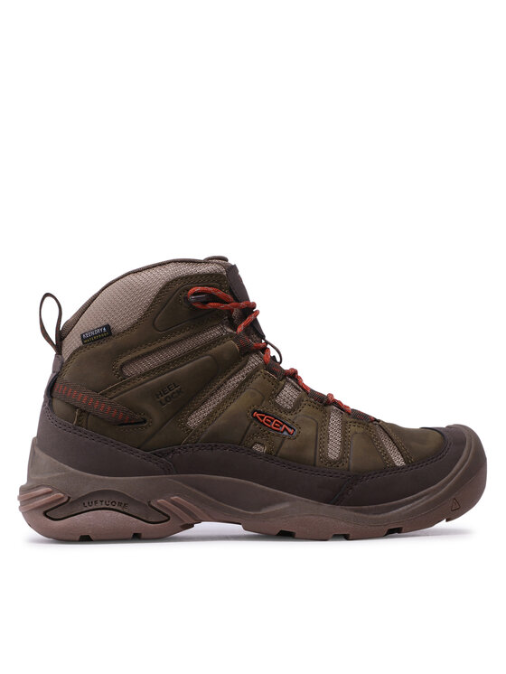 Keen Keen Трекінгові черевики Circadia Mid Wp 1026766 Хакі