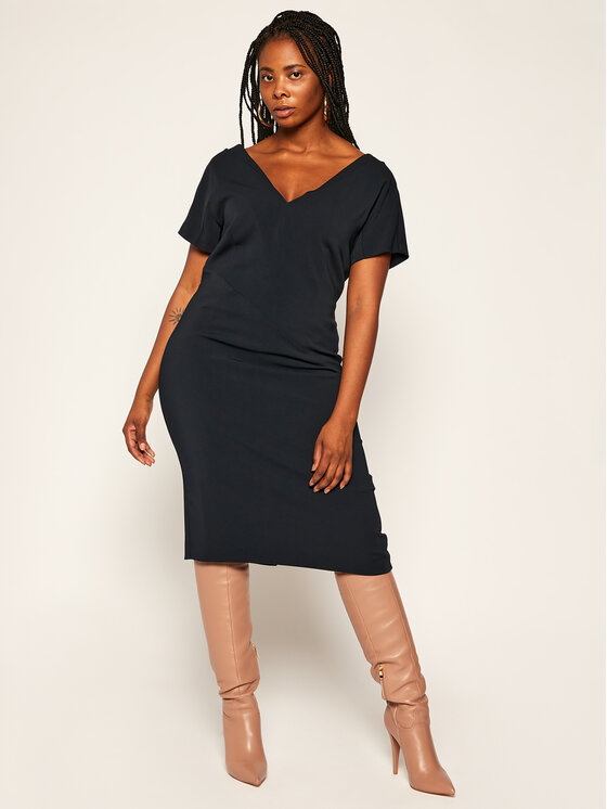 Persona by Marina Rinaldi Robe de cocktail Detto 1221300 Bleu marine Regular Fit