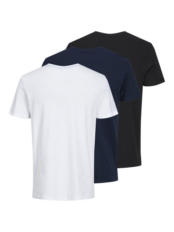 Set di 3 T-shirt 12233633 Nero Regular Fit