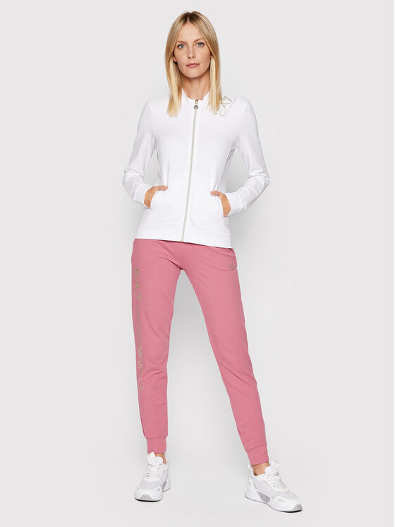 Felpa 3LTM06 TJCQZ 1100 Bianco Regular Fit