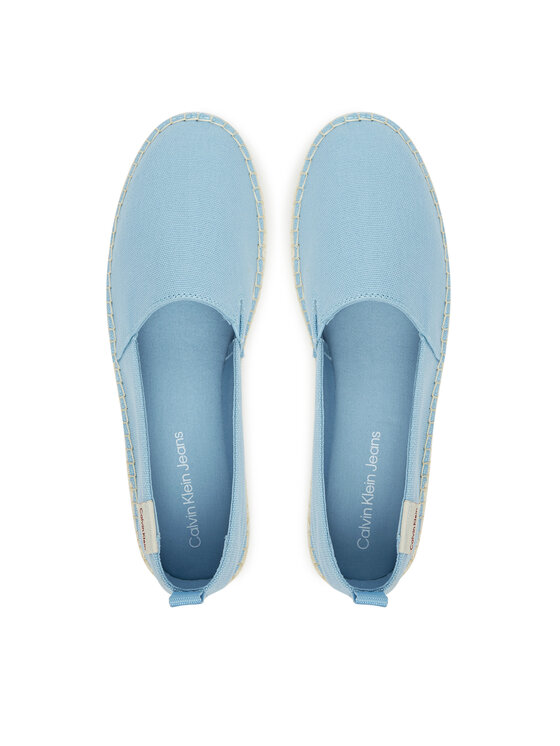 Calvin Klein Jeans Calvin Klein Jeans Espadrilky Platform Espadrille Ml Cs YW0YW01871 Světle modrá