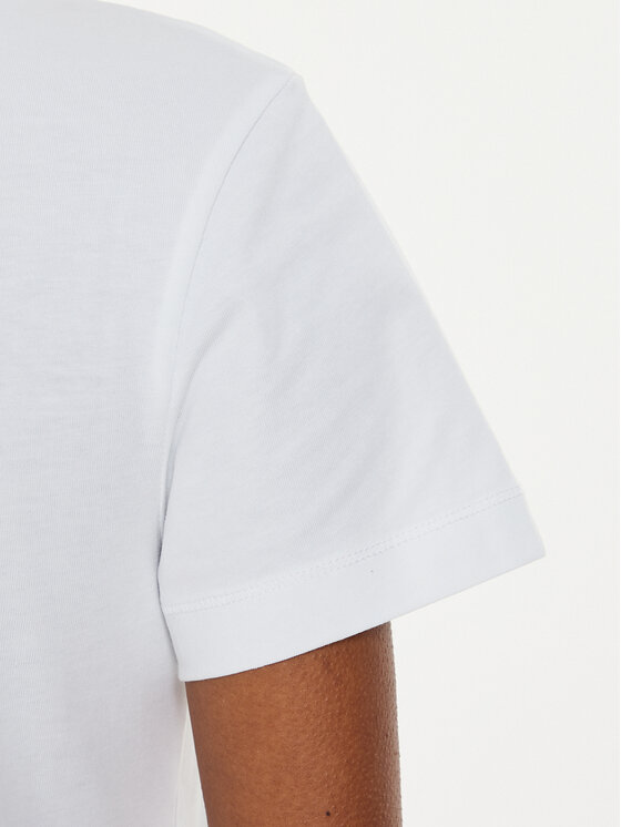 Calvin Klein Jeans Calvin Klein Jeans T-Shirt Monologo J20J223563 Weiß Slim Fit