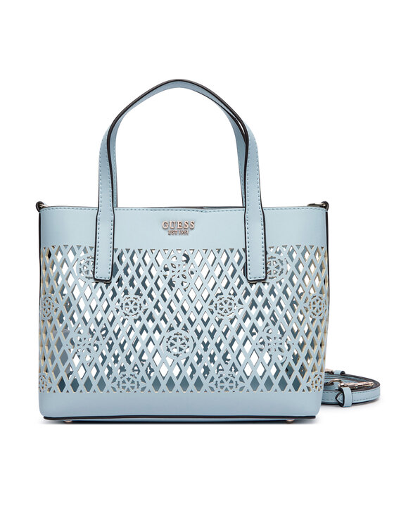 Guess Guess Kabelka Letty Mini HWPG99 11750 Svetlo modrá