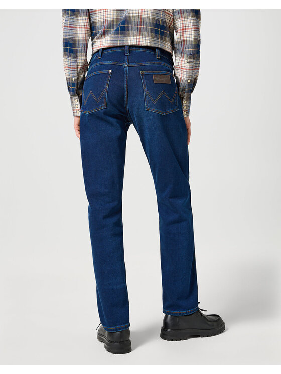 Wrangler Wrangler Jeansy GREENSBORO Niebieski Regular Fit