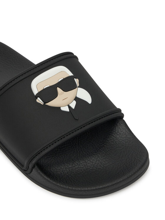KARL LAGERFELD KARL LAGERFELD Papucs Kondo 2.0 KL80905A Fekete