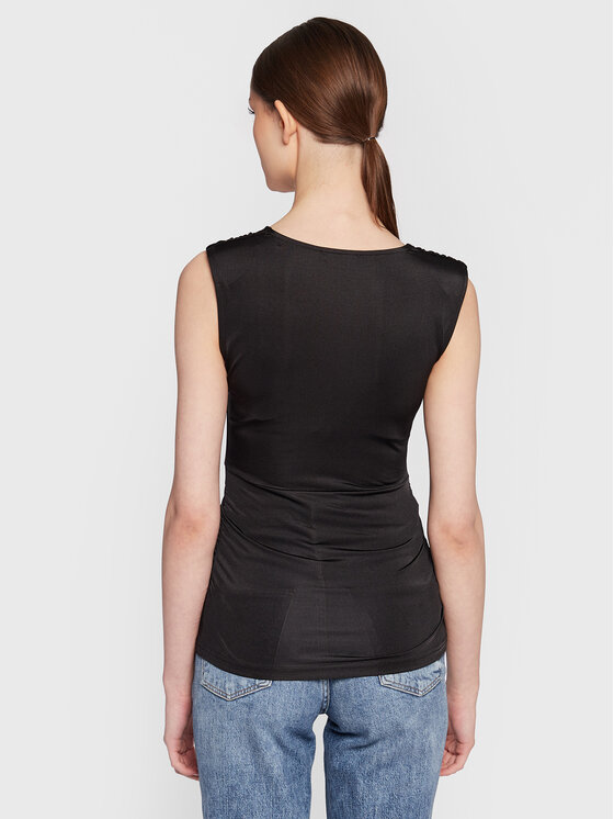 Top Susan W3RP43 K4JZ0 Nero Slim Fit