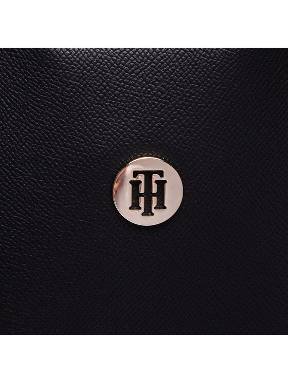 Tommy Hilfiger Torebka Honey Med Tote AW0AW08804 Czarny Modivo.pl