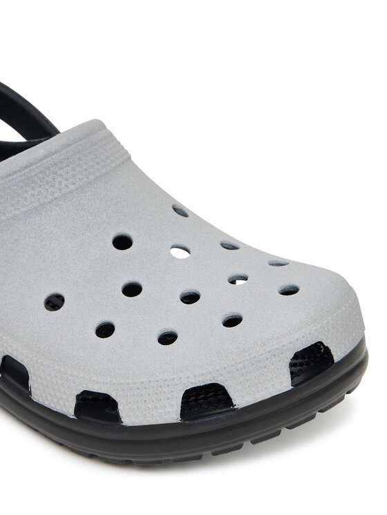 Crocs Crocs Klapki Classic Reflective Clog 211282 Szary