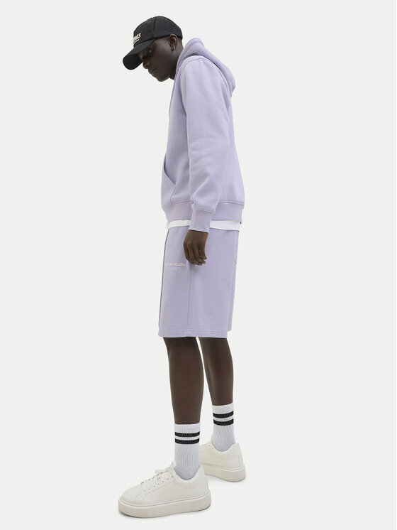 Jack & Jones Jack & Jones Szorty sportowe Vesterbro 12252251 Fioletowy Relaxed Fit